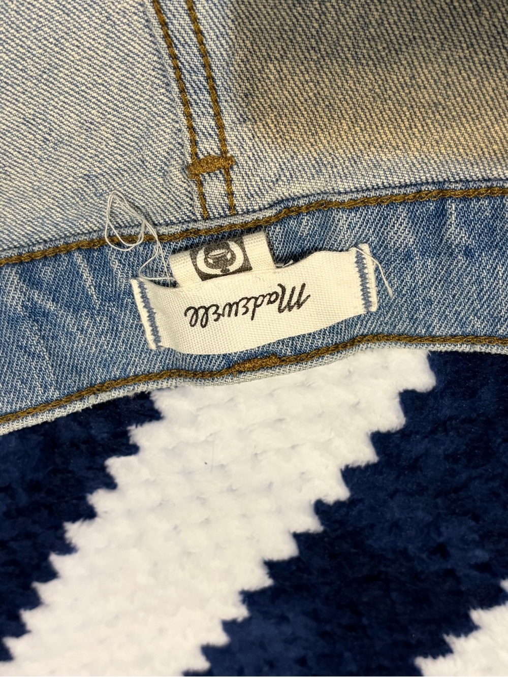 Madewell The Perfect Vintage Wide-Leg Crop Jeans – Size 31 - Picture 5 of 9